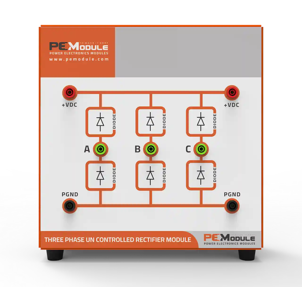 Hcu Rectifier Control Module PLUGY EDU System | POWER MODULES | UNCONTROLLED RECTIFIER