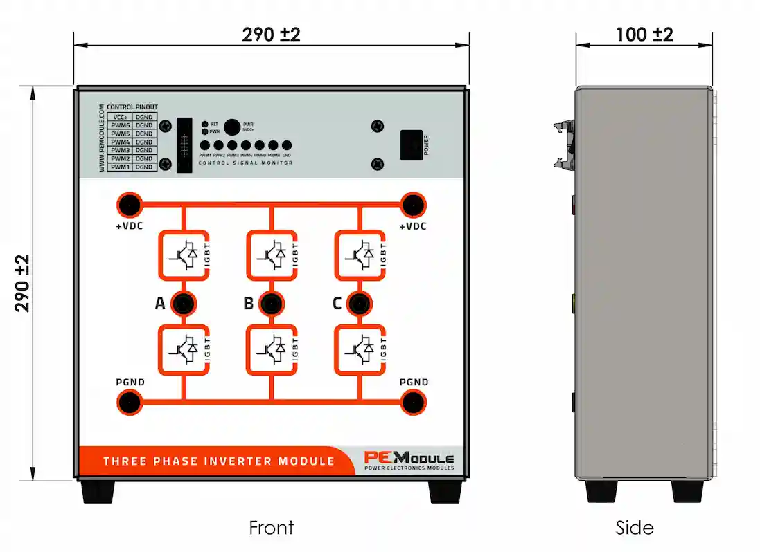EDU Inverter Dimension