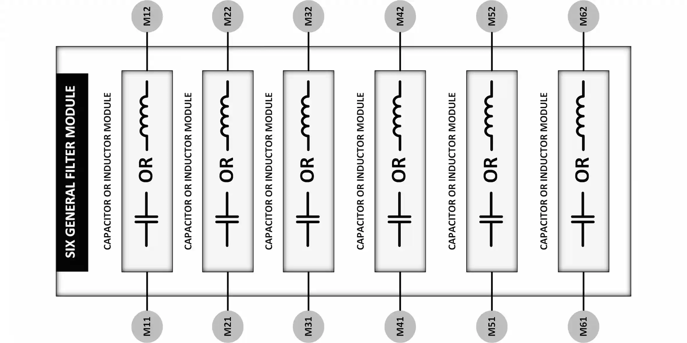 General Filter circuit schematic 