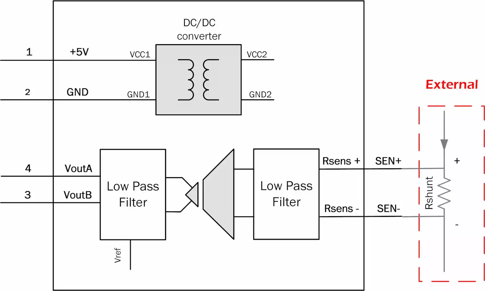 Current Transducer Schematic